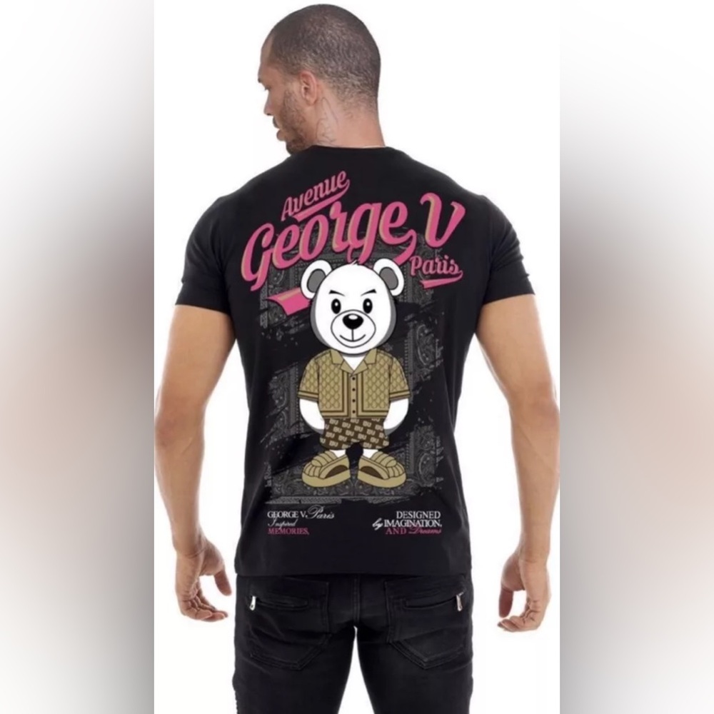 George V Paris Teddy Bear T-Shirt XL